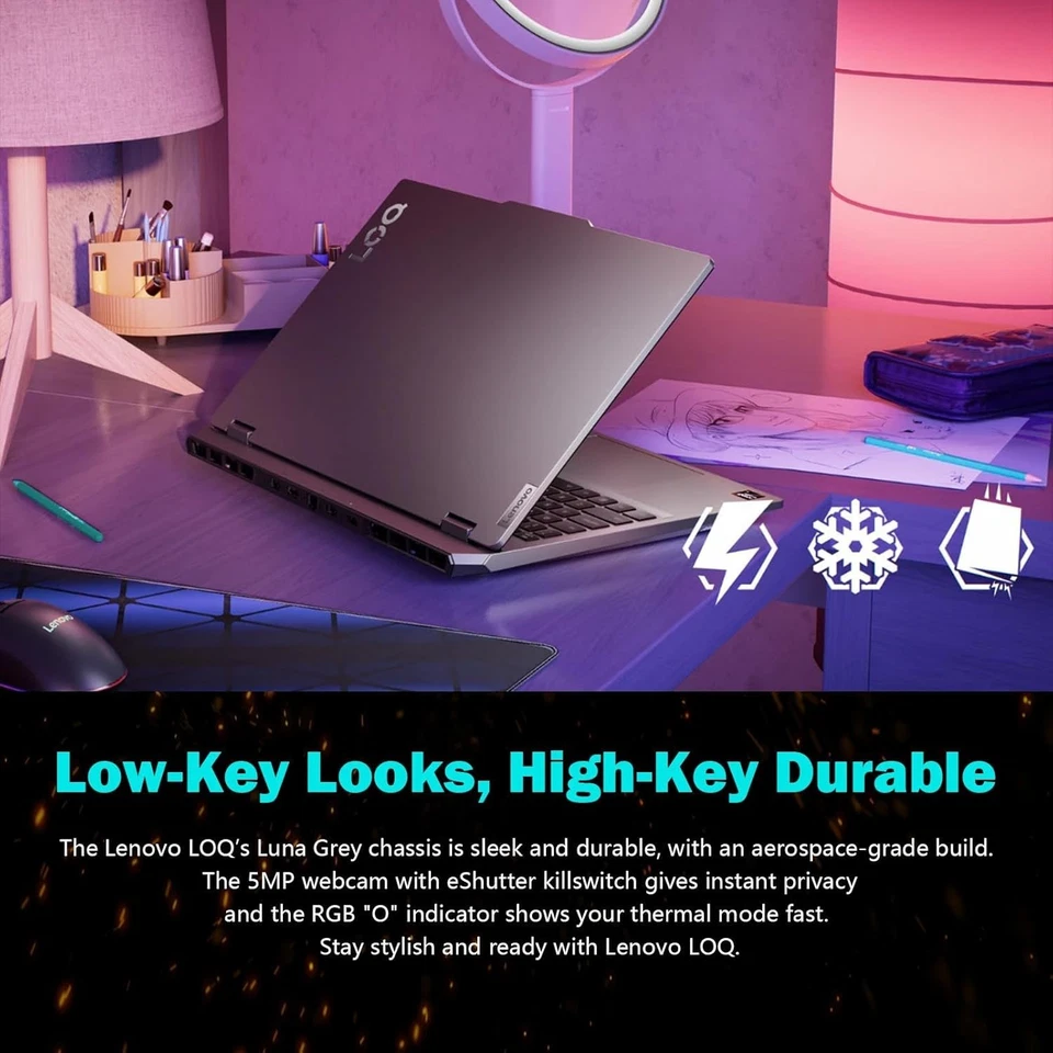 LENOVO LOQ GAMING LAPTOP 5 LENOVO LOQ GAMING LAPTOP - Image 4